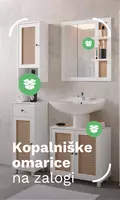 Bathroom cabinets in stock