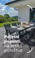 Garden furniture on summer sale