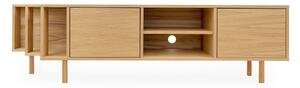 TV omarica v hrastovem dekorju v naravni barvi 189x50x44 cm Shift – Woodman