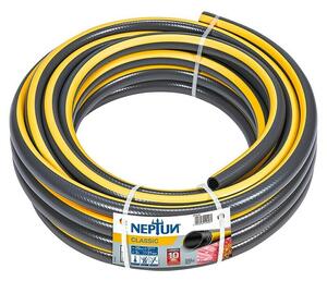 Neptun Classic Vrtna cev (Dolžina: 20 m, Diameter cevi: 25 mm, 1″, Črna/Rumena) productname.garantie.plussign BAUHAUS garancija 10 let