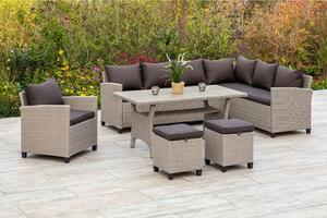 LOUNGE GARNITURA jeklo