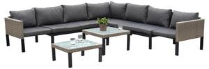 Gardenson Lounge Garnitura Amantea, Raztegljiva