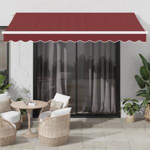 VidaXL Avtomatsko zložljiva tenda z LED bordo 350x250 cm