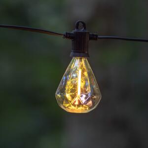 Sirius LED-veriga luči Marcus, prosojna, začetni komplet, 3 m, sončna/vtič, Prozorna, Plastika