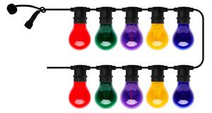 Sirius LED-veriga Tobias, začetni komplet, večbarvna, 10 luči, dolžina 4,5 m, Večbarvna, Plastika