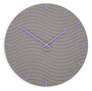 Stenska ura Luxhora Rivella Light Grey 11 barv kazalcev