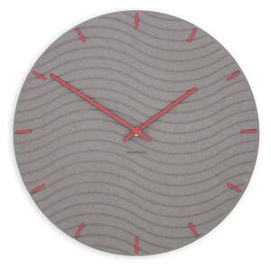 Stenska ura Luxhora Rivella Light Grey 11 barv kazalcev