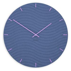 Stenska ura Luxhora Rivella Dark Blue 11 barv kazalcev