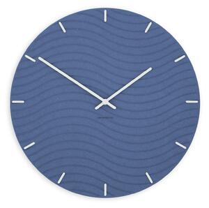 Stenska ura Luxhora Rivella Dark Blue 11 barv kazalcev