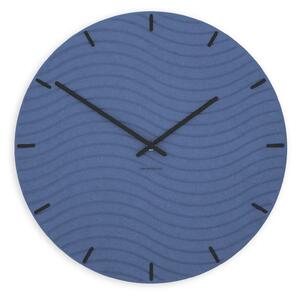Stenska ura Luxhora Rivella Dark Blue 11 barv kazalcev