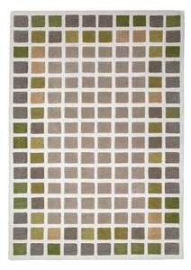 Zelena ročno tkana volnena preproga 140x200 cm Renga Wool – Flair Rugs
