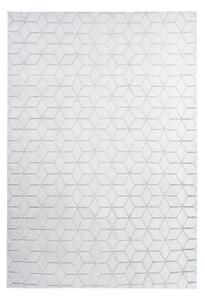 PREPROGA Vivica 125 Weiß / Graublau 80/150 cm taftano siva, bela