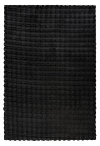 PREPROGA Z VISOKIM FLOROM Hailey 80/150 cm taftano črna