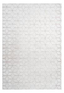 PREPROGA Vivica 125 Weiß / Rosé 80/150 cm taftano bela, rožnato zlata