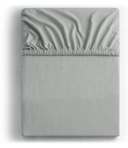 Svetlo siva napenjalna rjuha iz jerseyja 140x200 cm Amber – Restilo