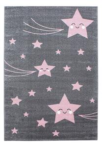OTROŠKA PREPROGA Kids 140/200 cm tkano pink
