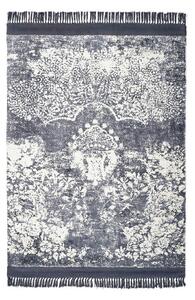 RAVNO TKANA PREPROGA Dolce Vita 125 80/150 cm taftano siva, bela