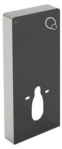Camargue Sanitarni modul za stenski WC (Dve splakovalni količini, 10,8 x 48,3 x 100 cm, Steklene obloge, Črne barve) productname.garantie.plussign BAU