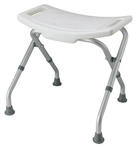 Careosan Kopalniška pručka (Nastavitev višine: 47,5 cm - 51,5 cm, Nosilnost: 110 kg, Bele barve)
