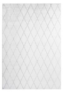 PREPROGA Vivica 225 Weiß / Graublau 80/150 cm taftano siva, bela