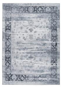 RAVNO TKANA PREPROGA Galaxy 1225 Grau / Blau 120/180 cm tkano modra, siva
