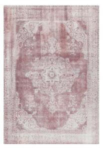 RAVNO TKANA PREPROGA Vintage 8400 Elfenbein 140/200 cm potiskano krem barve
