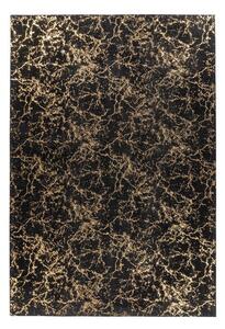 RAVNO TKANA PREPROGA Bijou 225 Schwarz / Gold 80/150 cm črna, zlate barve