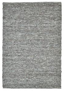 ROČNO TKANA PREPROGA Alm Glück 160/230 cm tkano temno siva