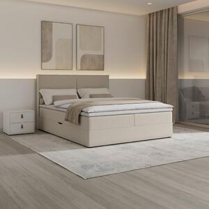 Bessagi Home Postelja Z Vzmetnico Imola, Krem, Z Nadvložkom, 140x200