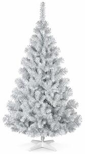 JAKS Umetno božično drevo biserna jelka srebrna 150 cm