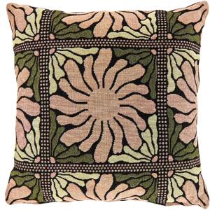 Dekorativna blazina LIVANI 45x45 cm, zelena/rumena