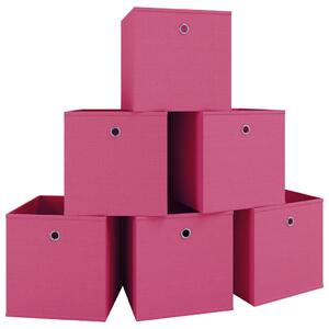 MID.YOU Set Zložljivih Zabojev Boxas, Pink, 6 Kos