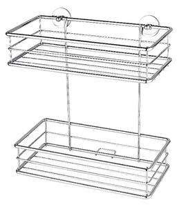 Odlagalna košarica Tesa Baath Plus BT230P (dvonadstropna, štirikotna, 250 x 125 x 275 mm)