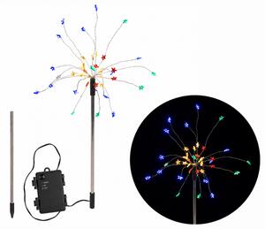 LED lučke STARRY SKY 40 LED 80x30 cm, barvne