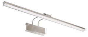 Steinhauer LED-stenna svetilka Litho, jeklo, kovina, CCT, širina 60 cm, zatemnjen, Kovinska, Dnevna soba / jedilnica, Kovina, Stenska kotna
