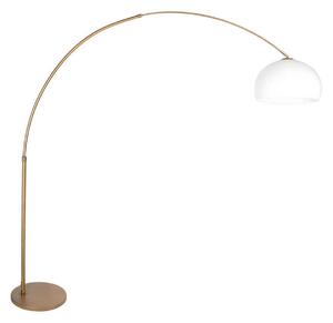Steinhauer Stojna svetilka Sparkled Light bronasta/bela 240 cm plastika, zatemnjen, Bronasta / starinska medenina, Dnevna soba / jedilnica, Kovina, Sodobni