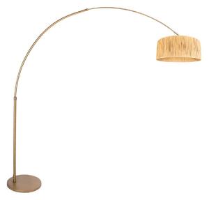 Steinhauer Stojna svetilka Sparkled Light bronasta/rjava 240 cm morska trava, zatemnjen, Bronasta / starinska medenina, Dnevna soba / jedilnica, Kovina, Sodobni