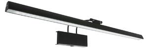 Steinhauer LED-stenna svetilka Litho, črna, kovinska, CCT, širina 60 cm, zatemnjen, Črna, Dnevna soba / jedilnica, Kovina, Stenska kotna