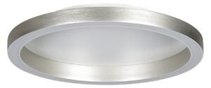 Steinhauer LED stropna svetilka Ringlux, jekleno siva, Ø 40 cm, kovina, 2700 K, zatemnjen, Kovinska, Dnevna soba / jedilnica, Kovina, Sodobni