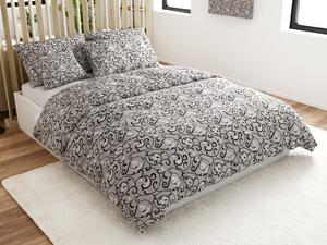 Polibombažna posteljnina ORIENT POLY siva Dimenzije posteljnine: 70 x 90 cm | 140 x 200 cm
