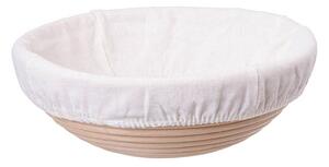 ATMOWOOD Košara za kruh iz ratana 23 x 8 cm