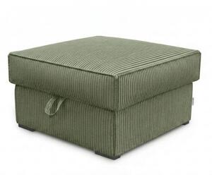 Taburet SMART COSARO s shranjevalnim prostorom 65x65 cm, mentolova
