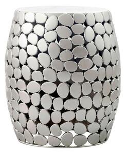 MIZICA, 40/46/40 cm srebrne barve