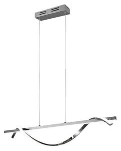 Trio Leuchten LED viseča svetilka Isabel (26 W, Višina: 150 cm, Nevtralno bela, Krom)