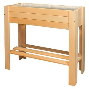 Wagner System GreenFamily Visoka greda GreenBOX light (83 x 34,5 x 70 cm, Les, Rjava)