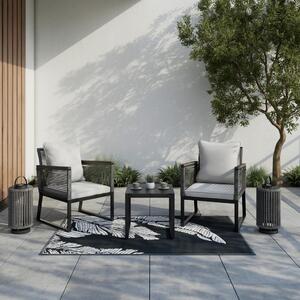 Bessagi Garden Set Vrtnih Stolov Toni, 2 Kos, Svetlo Siva