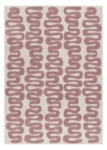 Rožnata/kremno bela preproga 120x170 cm Flashy – Universal