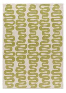 Svetlo zelena/kremno bela preproga 120x170 cm Flashy – Universal