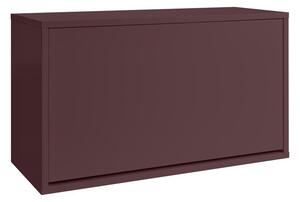 Bordo rdeča preklopna/stenska omarica za čevlje 70x30x40 cm – ReCollector