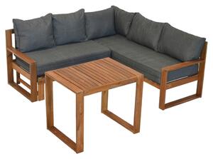 LOUNGE GARNITURA akacija masivno